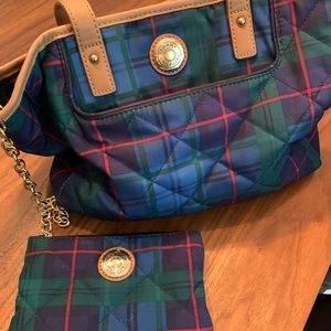 Tommy Hilfiger Shoulder Bag Purse with Small Change Purse